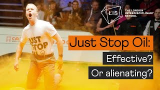 Are Just Stop Oil protests effective?