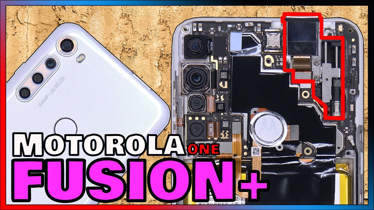 Motorola One Fusion+ Disassembly Teardown Repair Video Review Fusion