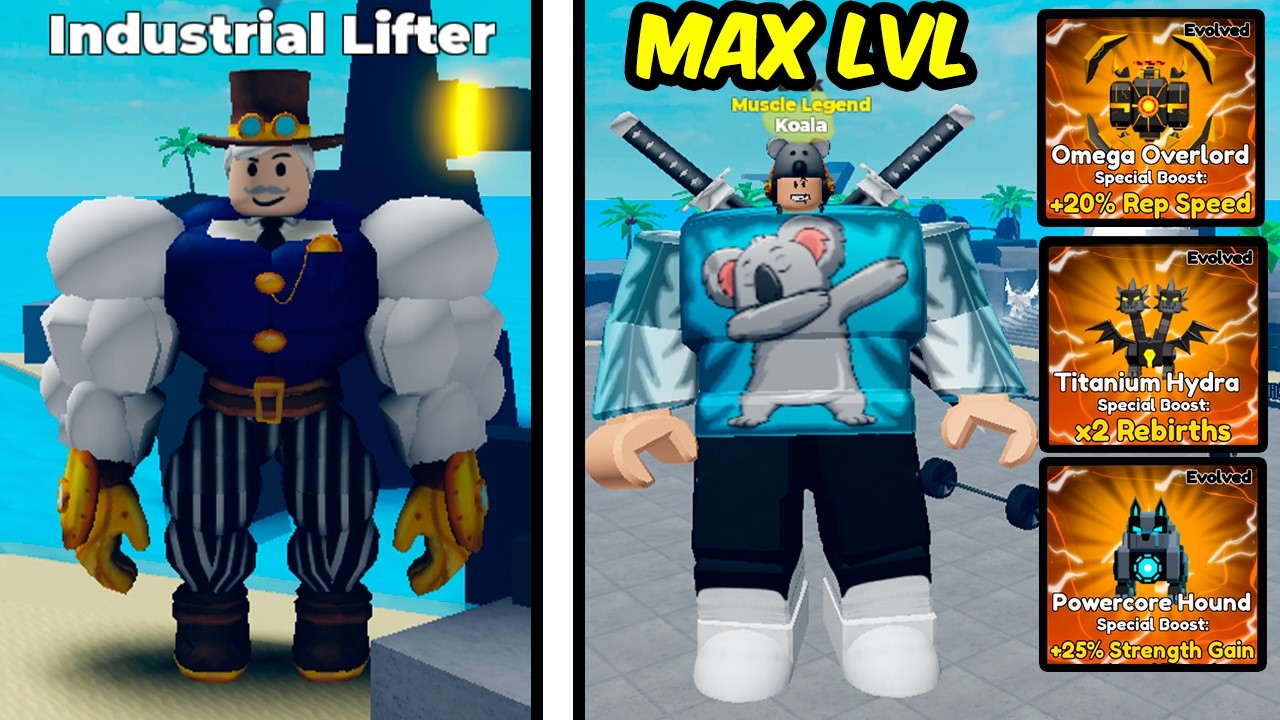 I Unlocked NEW Industrial Gym and OP ULTRA TITAN PACK in Roblox