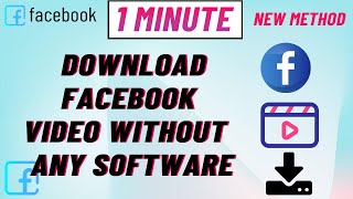 How to Download Facebook Video Without Any Software on Laptop/PC 2024 screenshot 5