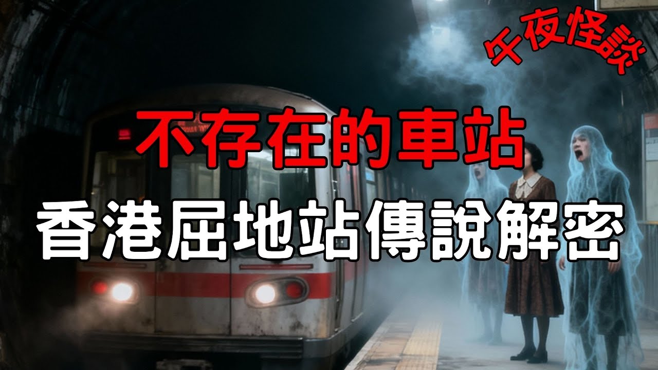 【訓住教聽 】深入解密：香港港鐵都市傳說「屈地站」，究竟是真實存在還是集體幻覺？