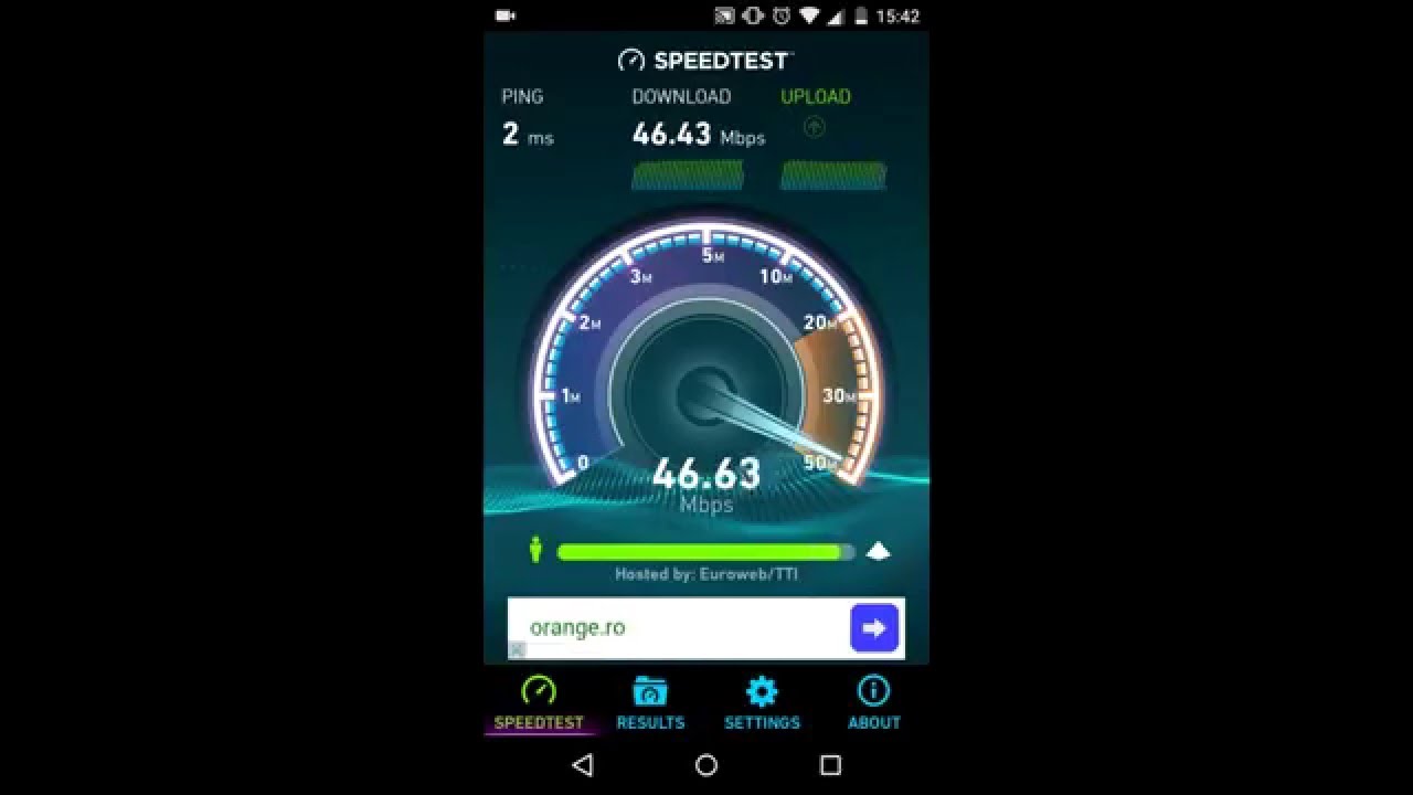 Speed Test 2.4GHz Router Wireless TP-LINK Archer C7 AC1750 - YouTube