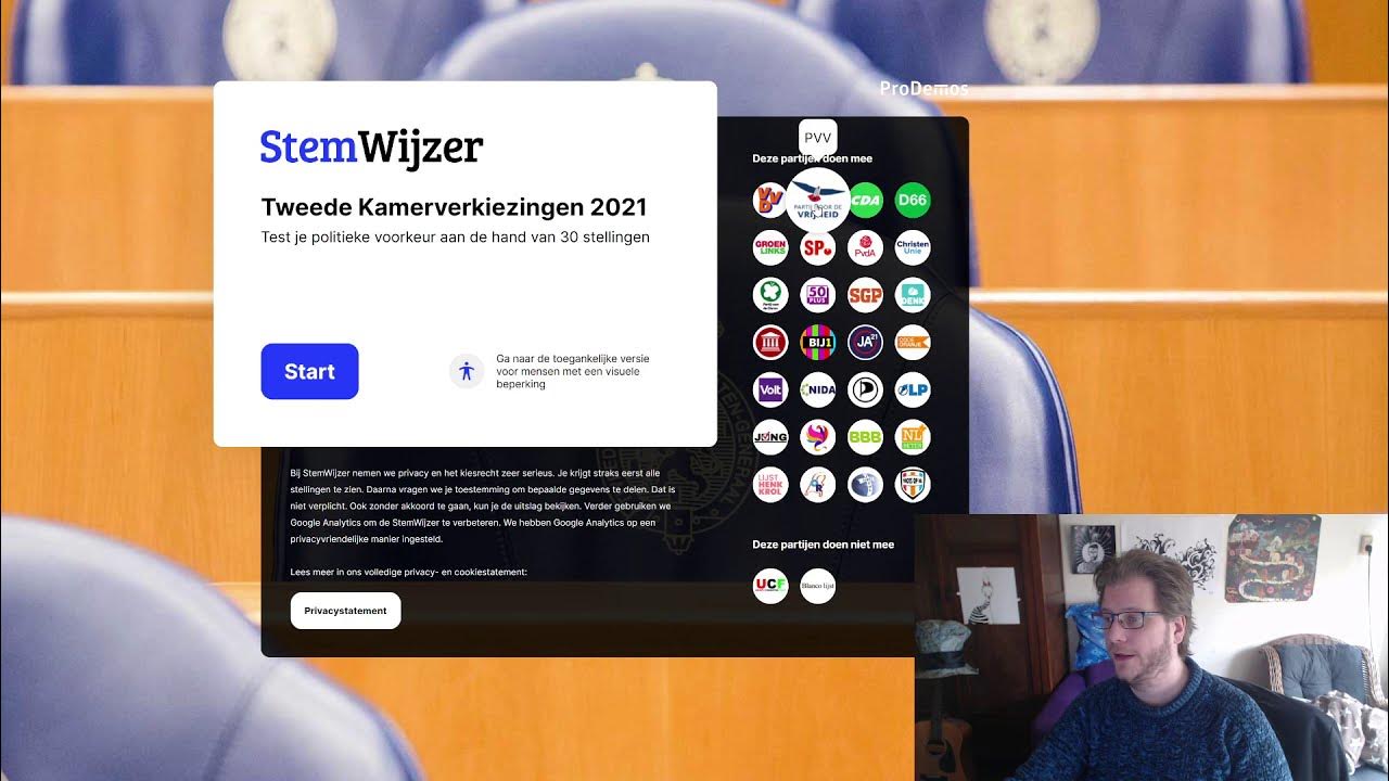 StemWijzer Tweede Kamer Verkziezingen 2021 YouTube