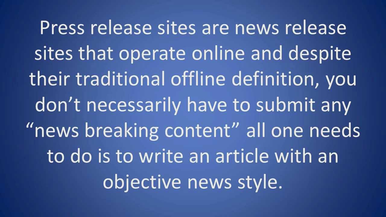 google seo guide tips on how to create press release backlinks how to create press release