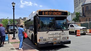 The Bee Line System 2006 Orion Vll Og Hybrid Gen-Ll & 203 On The W4 & W8 Main St & Mill St