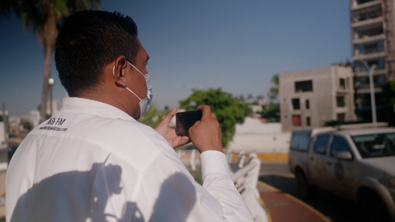 Film backdrop image for The Journalists targeted by Mexico's Cartels (2022)