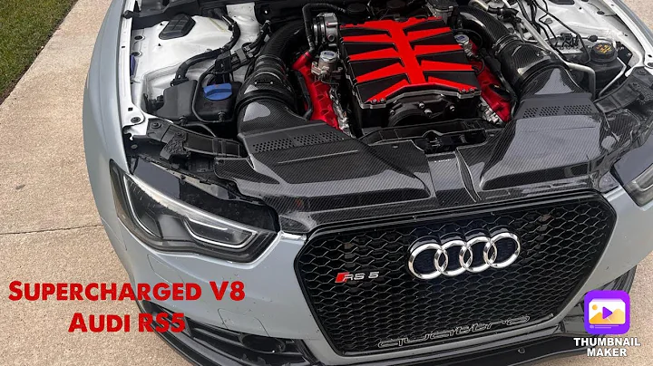 Quick Review of a #SUPERCHARGED #V8 #RS5. #Audi