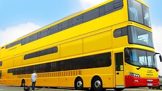 Los 10 Autobuses Más Grandes Del Mundo