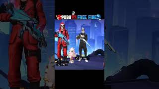 PUBG VS FREE FIRE IN SHAYARI BETTEL ☠️ 🥶 #youtubeshorts #funny #youtuberchannel