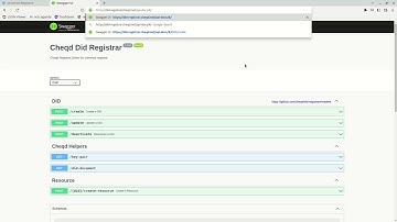 cheqd Demo - How to create a DID with JsonWebKey2020