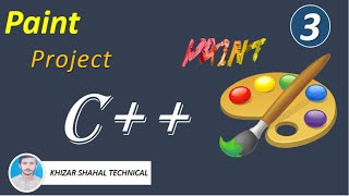 Paint Project in C++ Projects For Beginners C++ Projects With Source Code Project With File Handling