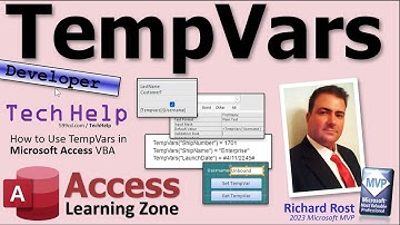 TempVars gebruiken als een krachtig en flexibel alternatief voor variabelen in Microsoft Access
