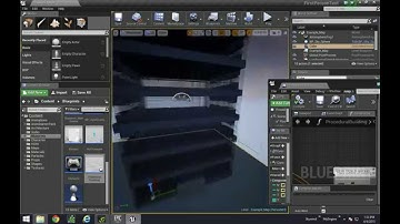 UE4 - Procedural Generated Building Intro