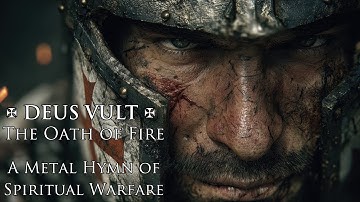 Deus Vult: The Oath of Fire | Epic Christian Metal on Spiritual Warfare & Inner Battle