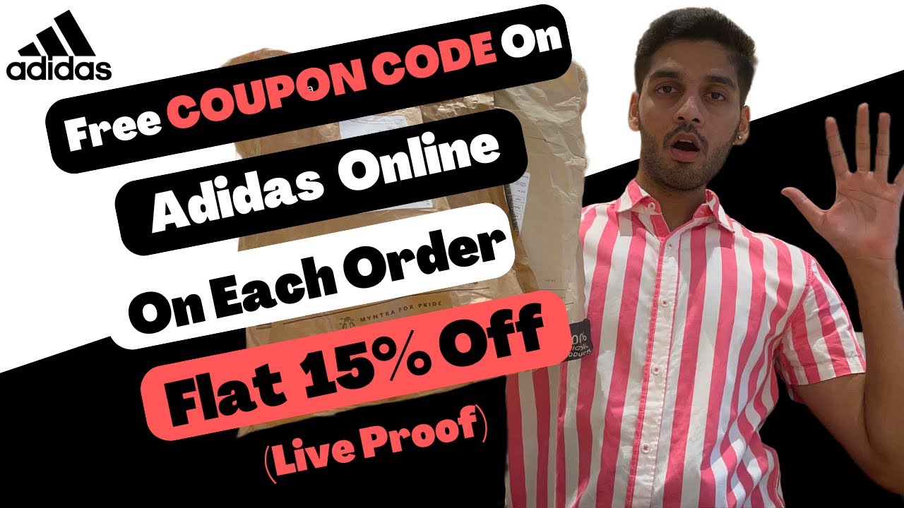 Lagere school familie Plunderen How To Get Coupon Code On Adidas Online 2023 ? Flat 15% Off On Each Order🔥Adidas  India Coupon Codes - YouTube