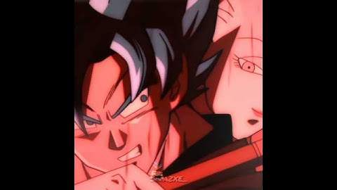 Goku bites Whis during training☠️#dbz #dbs #anime #edit #trending