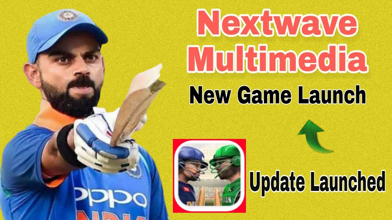 Nextwave Multimedia Official New Cricket Game Launch | New Cricket Game 2022 | Rvg Cricket Update