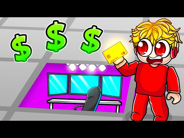 Spending $100,000 on SECRET Gaming Room in Roblox! class=