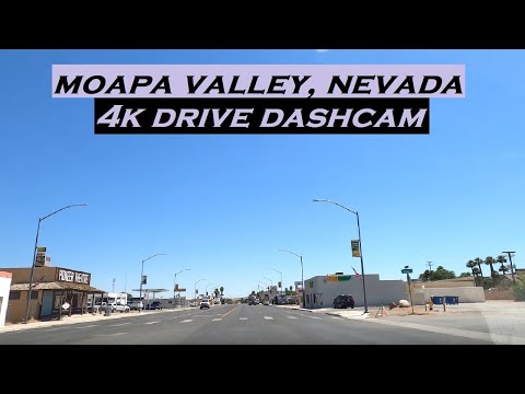 Moapa Valley, Nevada | 4k Driving Tour | Dashcam | Overton | Logandale
