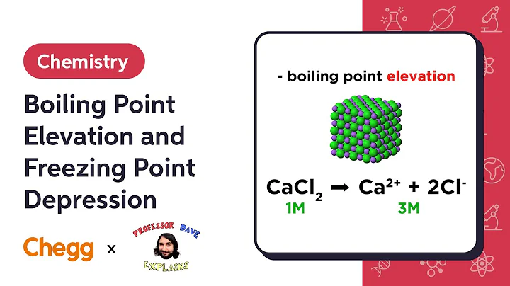 Boiling Point Elevation and Freezing Point Depression | Professor Dave & Chegg Explain