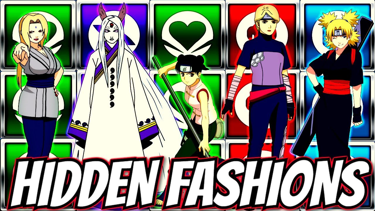 *NEW* Hidden Fashions In Naruto to Boruto Shinobi Striker Ep.7 Female