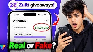 Zulti App Se $37 Earn & Withdraw 😱 Real or Fake? #ZultiApp screenshot 2