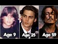 Johnny Depp Transformation From Childhood To 59 Years Old - Biography (2022)