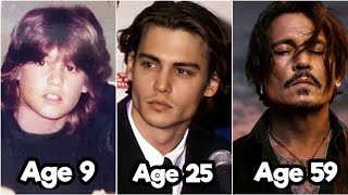 Johnny Depp Transformation From Childhood To 59 Years Old - Biography (2022)