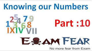 Maths Knowing Our Numbers part 10 (Questions) CBSE Class 6 Mathematics VI