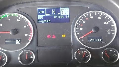 How to Repair,Fault Code ZBR 01088-13.MAN TGA