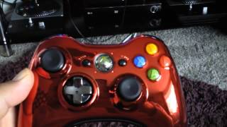 Red Chrome Xbox 360 Controller Review