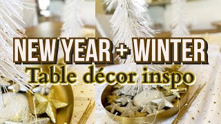 ✨ NEW YEARS TABLE DECORATING IDEAS || HOLIDAY DECOR IDEAS || FESTIVE DESIGNS @SpringsSoulfulHome