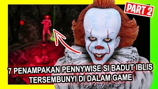 KETEMU LAGI 7 PENAMPAKAN PENNYWISE SI BADUT IBLIS / EASTER EGG PENNYWISE DI DALAM GAME