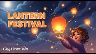 📚The Lantern Festival in the Sky 🏮🌌 | Bedtime Story for Kids | Cozy Corner Tales
