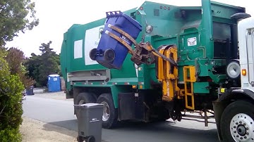 3 clips of Victor in Peterbilt Automizer (Kindle Footage - actual first video I made on Openshot)