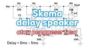 Speaker delay circuit diagram Speaker delay circuit diagram