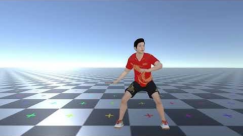 Demo of driving Metahuman model in real time at UE using mocap UDP broadcast - playing Ping Pong.