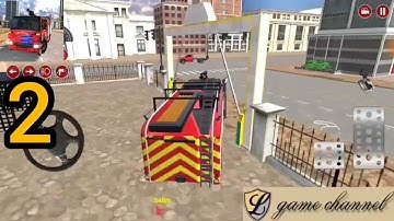 Fire Truck Simulator 2025 - Truck Simulator - Firefighter Simulator Gameplay - Android,ios