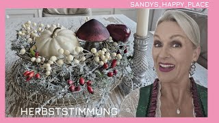 Herbststimmung Schnelle Und Einfache Tischdekoration Im Herbst - Autumn - Herbstlich Dekoriert