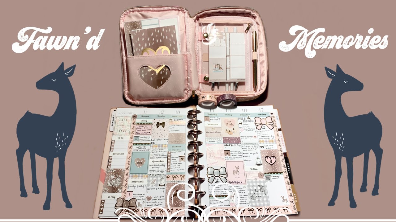 Plan with me (Happy Planner) Simply Gilded sticker kit!