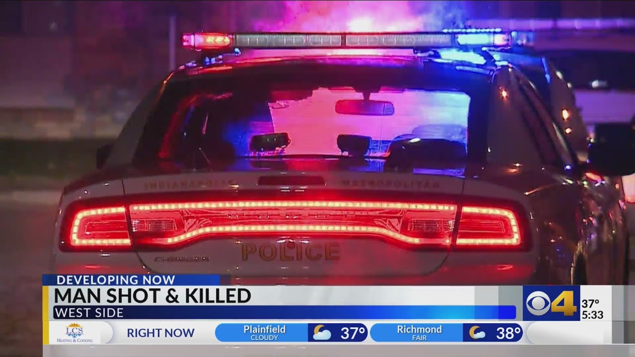 IMPD: Man dead after apartment shooting on west side - YouTube