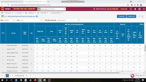 Hướng dẫn chuyển điểm từ CSDL sang vnedu.vn