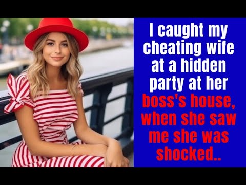 I caught my cheating wife at a hidden party at her boss's house, when