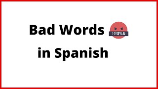 Learn How to say Bad Words in Spanish. Curse Words in Spanish. screenshot 5