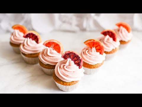 Blood Orange Cupcakes Recipe