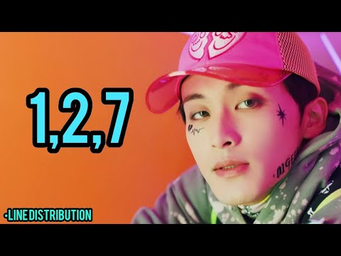NCT 127 - 1,2,7 (TIME STOPS) (Line Distribution)