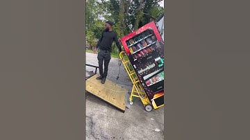 The Top Vending Machine Movers In Town: Unbeatable Quality #shorts