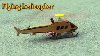 How to make flying helicopter with cardboard | diy simple helicopter with cardboard | simple craft