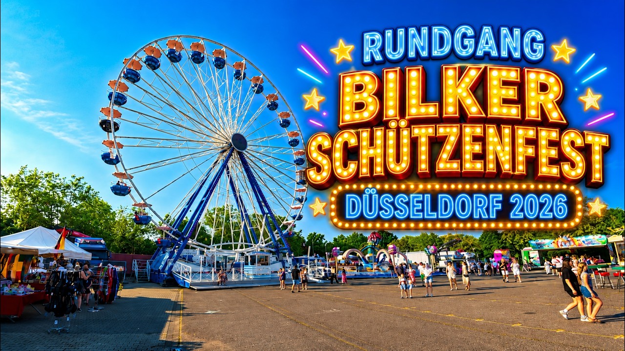 Vorschaubild: Rundgang Bilker Schützenfest Düsseldorf 2026 | Onride, Offride & Kirmes-Atmosphäre