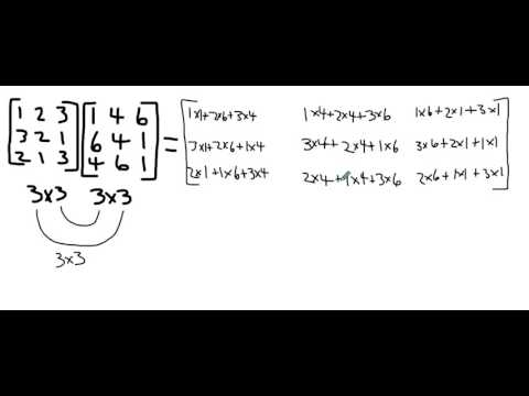 Multiplying 3x3 Matrices